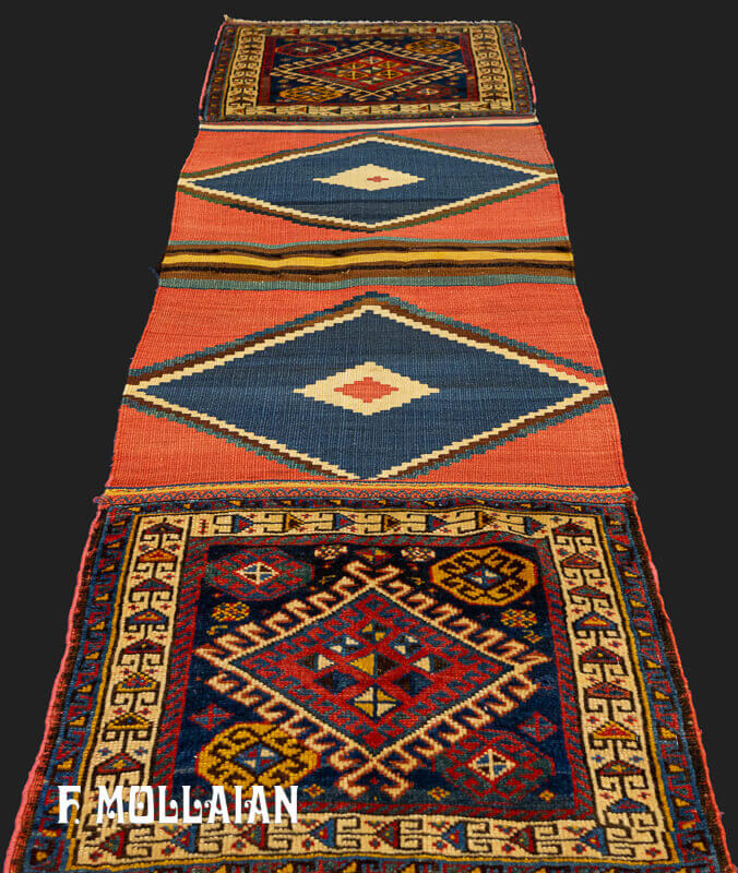 Antique Persian Kashkai (Qshqay) Sella Rug n°:27528365